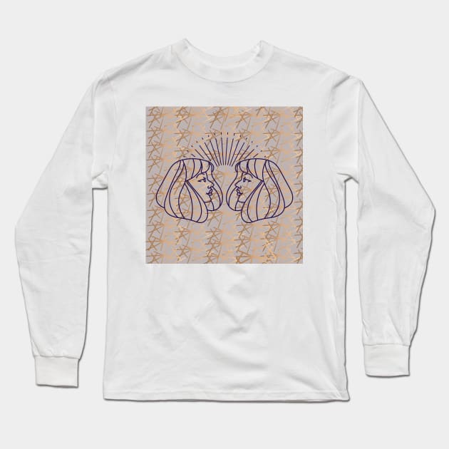Gemini Long Sleeve T-Shirt by ToughCookie98